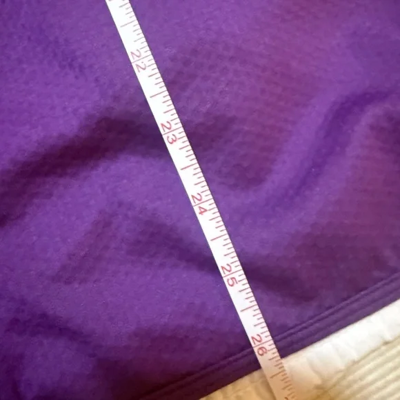 Mizuno Women Purple Breath Thermo Running Quarter Zip Pullover Medium - Picture 5 of 10